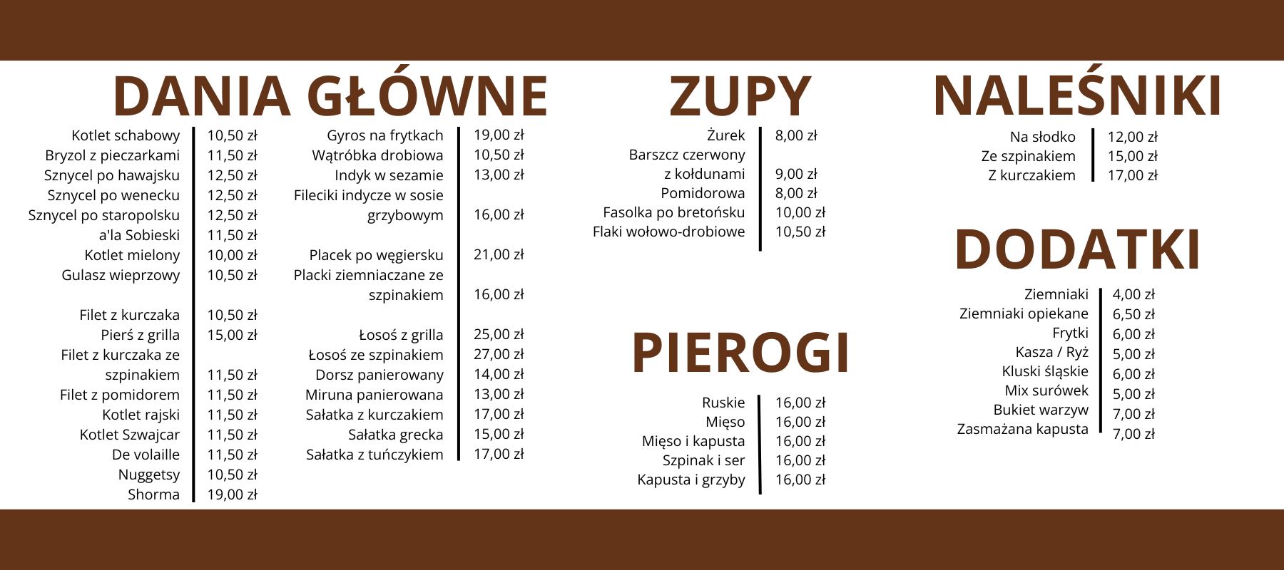 bistro menu bistro menu